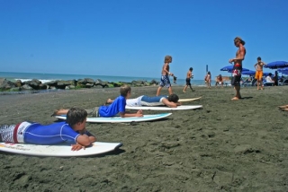 In spiaggia la teoria